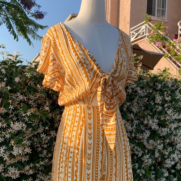 Sarah Aztec print jumpsuit - Picture 2 of 3